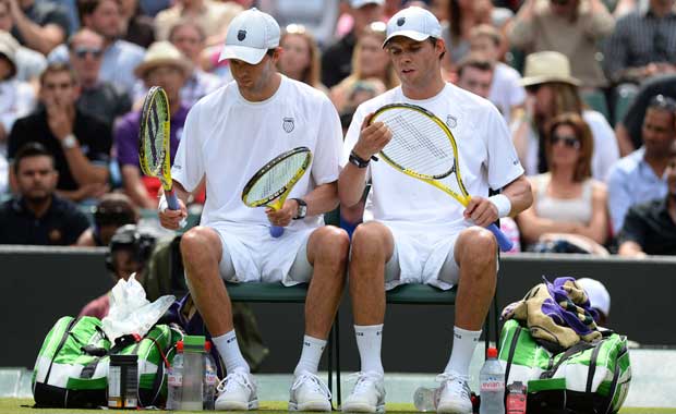 Bryan Brothers with their Prince racquets
