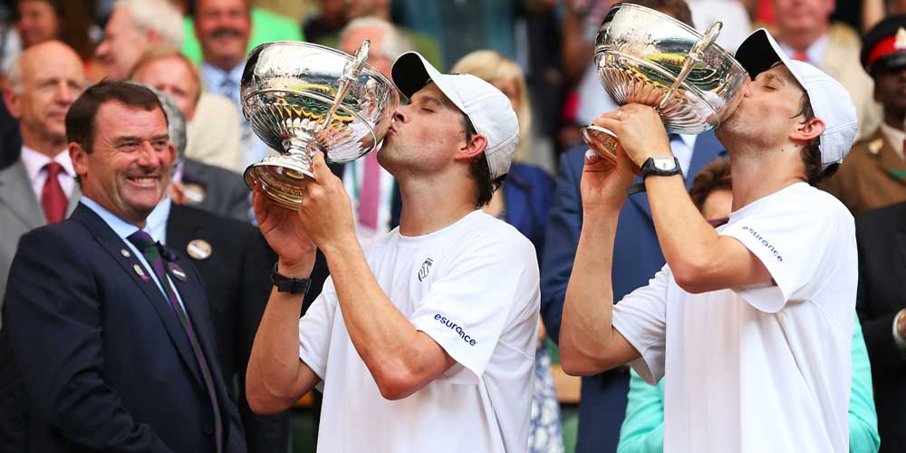 Bryan Brothers Wimbledon Winners 2013