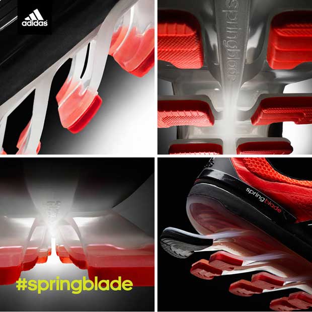 Adidas springblade running shoes on sale