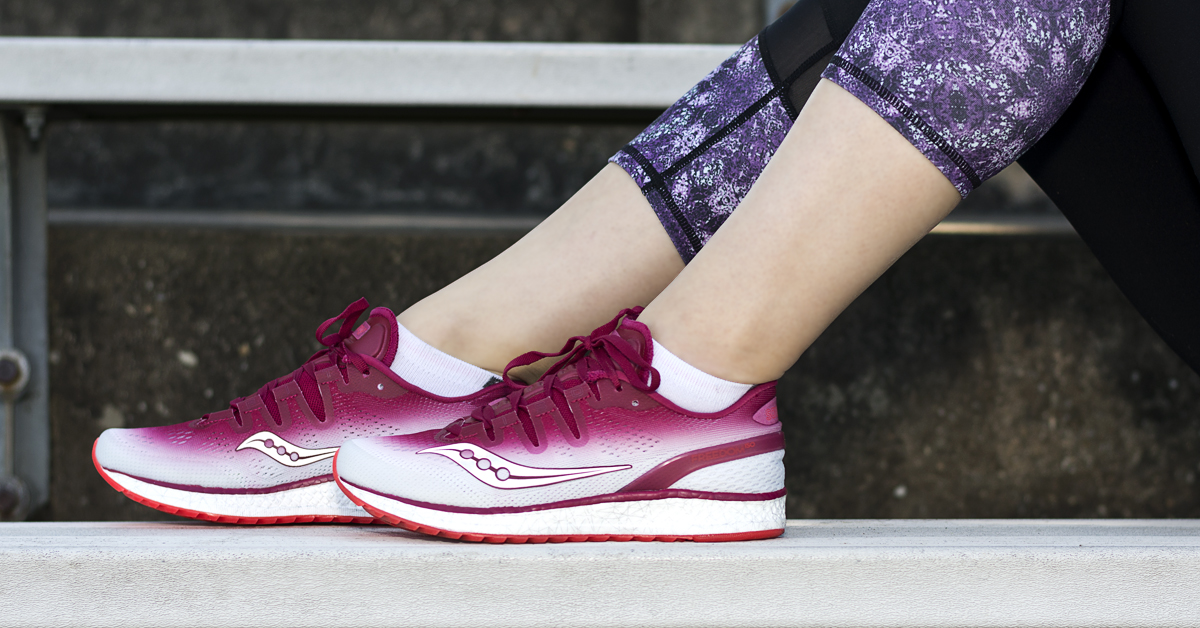 Saucony freedom iso womens 2024 purple