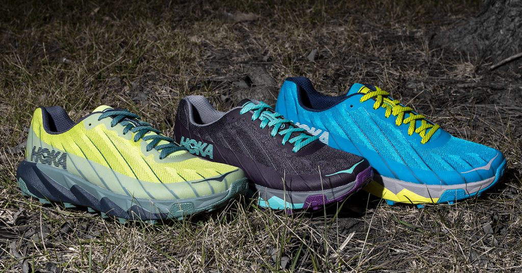 hoka trail shoes