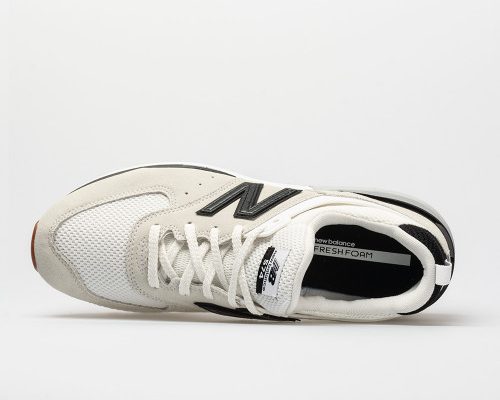 new balance lifestyle 574 sport nimbus cloud and white shoes